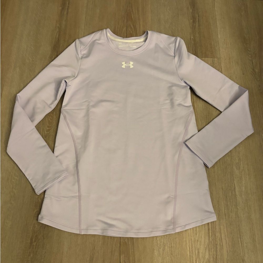 Under Armour girls Lavender Long Sleeve Top